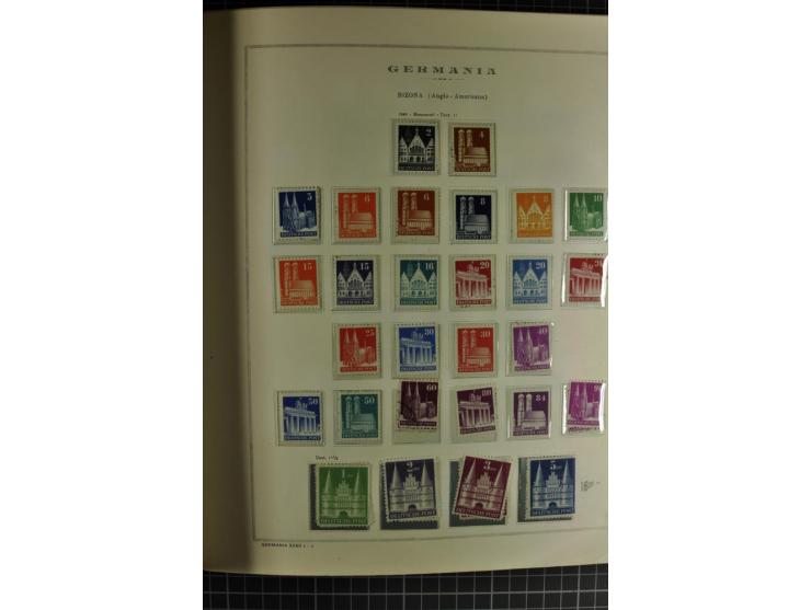 1940/50, ungebrauchte und postfrische Sammlung beginnend mit u.a. Generalgouvernement Mi.-Nr. I-III ungebraucht, ein kleiner 