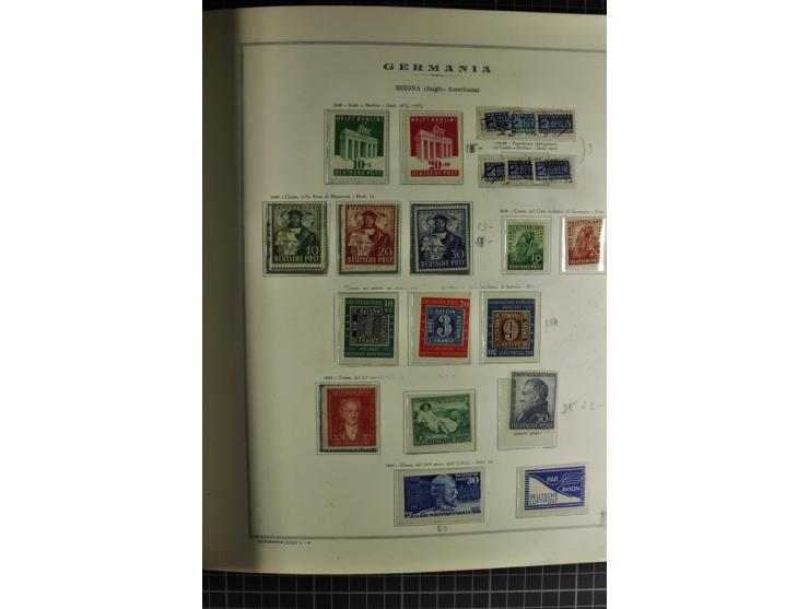 1940/50, ungebrauchte und postfrische Sammlung beginnend mit u.a. Generalgouvernement Mi.-Nr. I-III ungebraucht, ein kleiner 