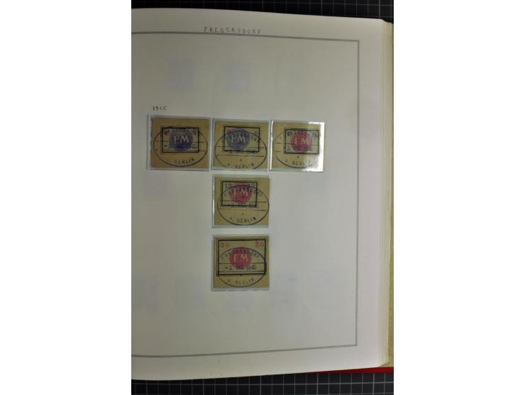 1940/50, ungebrauchte und postfrische Sammlung beginnend mit u.a. Generalgouvernement Mi.-Nr. I-III ungebraucht, ein kleiner 