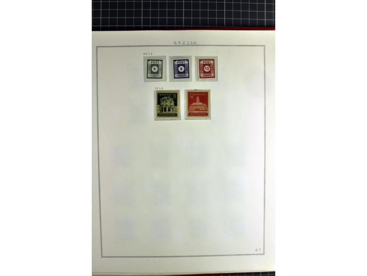1940/50, ungebrauchte und postfrische Sammlung beginnend mit u.a. Generalgouvernement Mi.-Nr. I-III ungebraucht, ein kleiner 