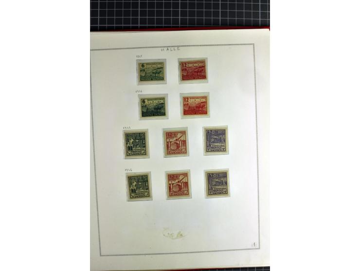 1940/50, ungebrauchte und postfrische Sammlung beginnend mit u.a. Generalgouvernement Mi.-Nr. I-III ungebraucht, ein kleiner 