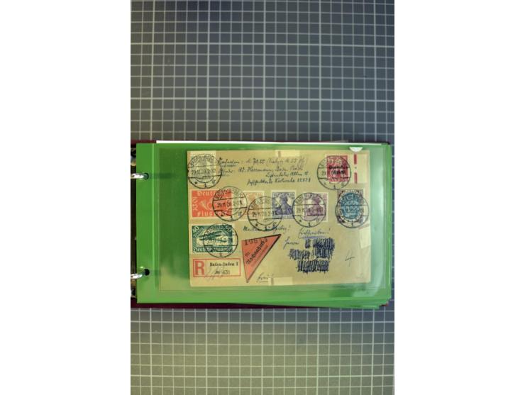 1865/1945 (ca.), Partie Briefe, Karten und Ganzsachen, dabei Altdeutschland, Dt. Reich, Seepost, Kolonien etc.