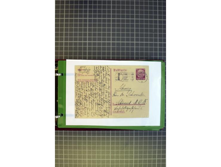 1865/1945 (ca.), Partie Briefe, Karten und Ganzsachen, dabei Altdeutschland, Dt. Reich, Seepost, Kolonien etc.
