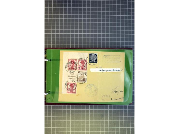 1865/1945 (ca.), Partie Briefe, Karten und Ganzsachen, dabei Altdeutschland, Dt. Reich, Seepost, Kolonien etc.