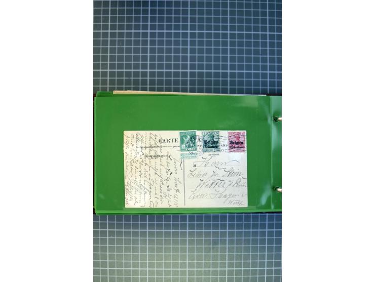1865/1945 (ca.), Partie Briefe, Karten und Ganzsachen, dabei Altdeutschland, Dt. Reich, Seepost, Kolonien etc.