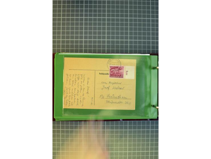 1865/1945 (ca.), Partie Briefe, Karten und Ganzsachen, dabei Altdeutschland, Dt. Reich, Seepost, Kolonien etc.