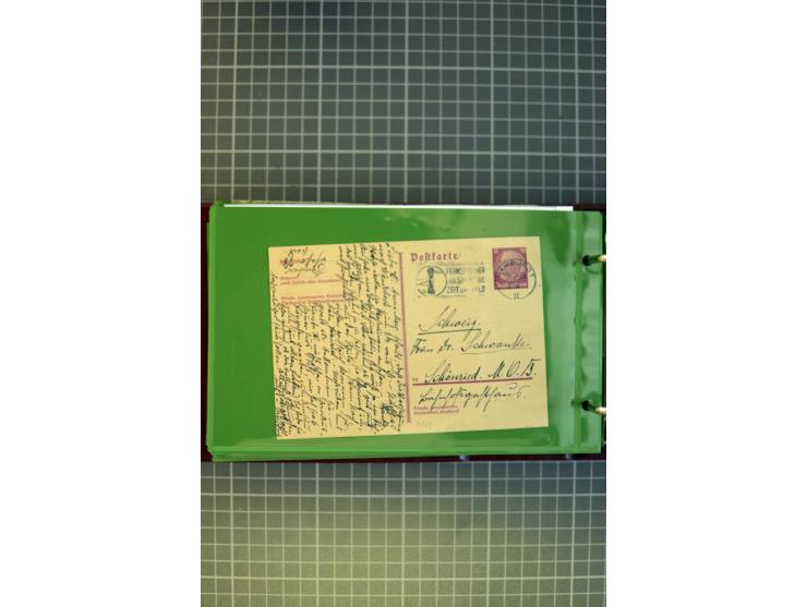 1865/1945 (ca.), Partie Briefe, Karten und Ganzsachen, dabei Altdeutschland, Dt. Reich, Seepost, Kolonien etc.