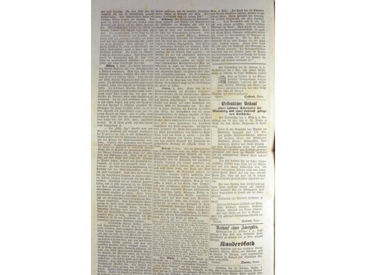 RHEINBERG: 1799/1923, interessante kleine Heimatsammlung, dabei sehr seltene Vorphila-Stempel wie "Rheinberg", "DE. RHEINBERG