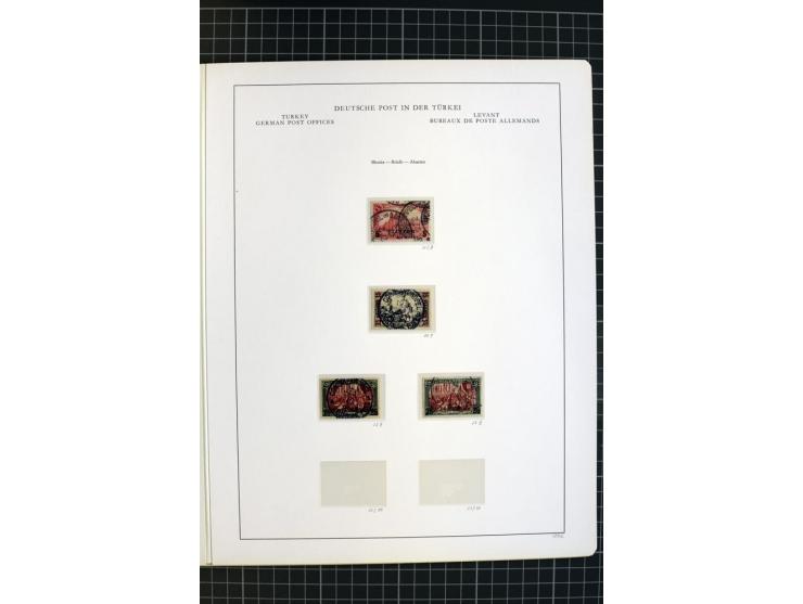 1873/1908, gestempelte Sammlung ab NDP-Vorläufer mit einigen besseren und kpl. Ausgaben, Farben, schönen Briefstücken, Typen,
