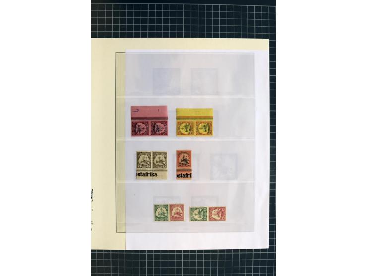 1897/1919, meist gestempelte, in den Hauptnummern überkomplette Sammlung mit einigen Farben (u.a. Mi,-Nr. 5 c postfrisch und 