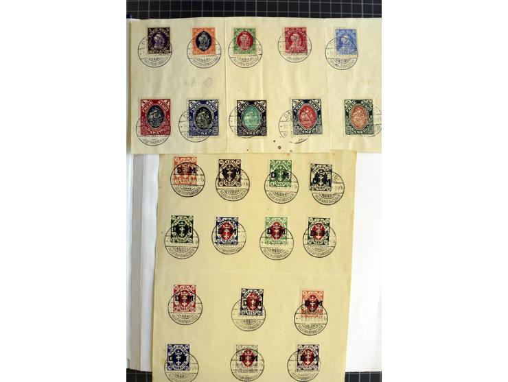 1920/1939, meist ungebrauchte/postfrische und gestempelte Sammlung mit netten Stempelteil ab Preußen im Steckbuch, dabei Mark