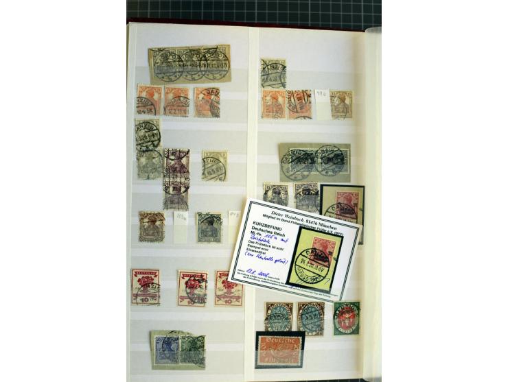 1920/1939, meist ungebrauchte/postfrische und gestempelte Sammlung mit netten Stempelteil ab Preußen im Steckbuch, dabei Mark