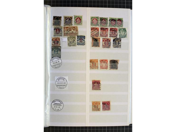 1920/1939, meist ungebrauchte/postfrische und gestempelte Sammlung mit netten Stempelteil ab Preußen im Steckbuch, dabei Mark