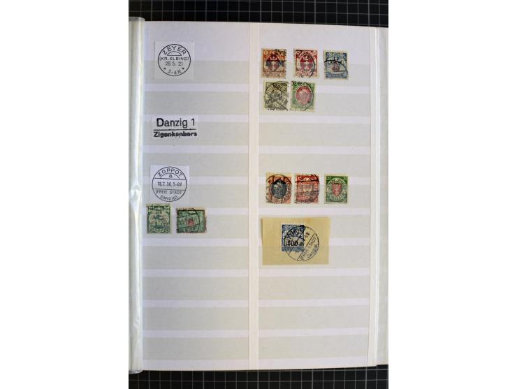 1920/1939, meist ungebrauchte/postfrische und gestempelte Sammlung mit netten Stempelteil ab Preußen im Steckbuch, dabei Mark