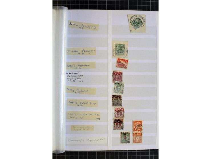 1920/1939, meist ungebrauchte/postfrische und gestempelte Sammlung mit netten Stempelteil ab Preußen im Steckbuch, dabei Mark
