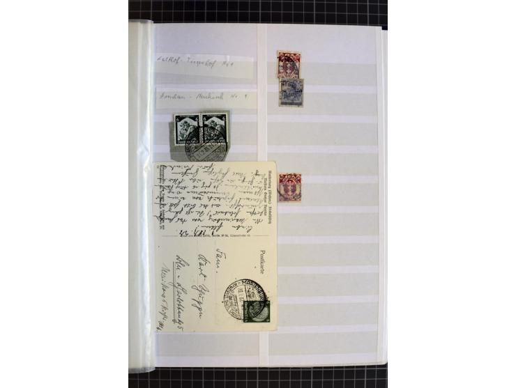 1920/1939, meist ungebrauchte/postfrische und gestempelte Sammlung mit netten Stempelteil ab Preußen im Steckbuch, dabei Mark