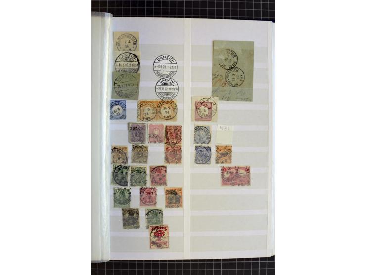 1920/1939, meist ungebrauchte/postfrische und gestempelte Sammlung mit netten Stempelteil ab Preußen im Steckbuch, dabei Mark