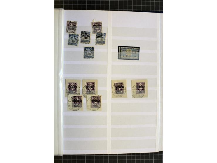 1920/1939, meist ungebrauchte/postfrische und gestempelte Sammlung mit netten Stempelteil ab Preußen im Steckbuch, dabei Mark