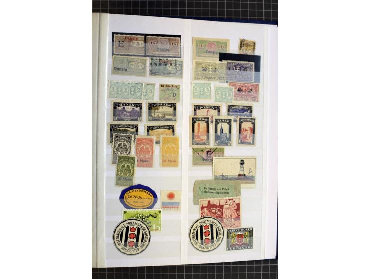 1920/1939, meist ungebrauchte/postfrische und gestempelte Sammlung mit netten Stempelteil ab Preußen im Steckbuch, dabei Mark