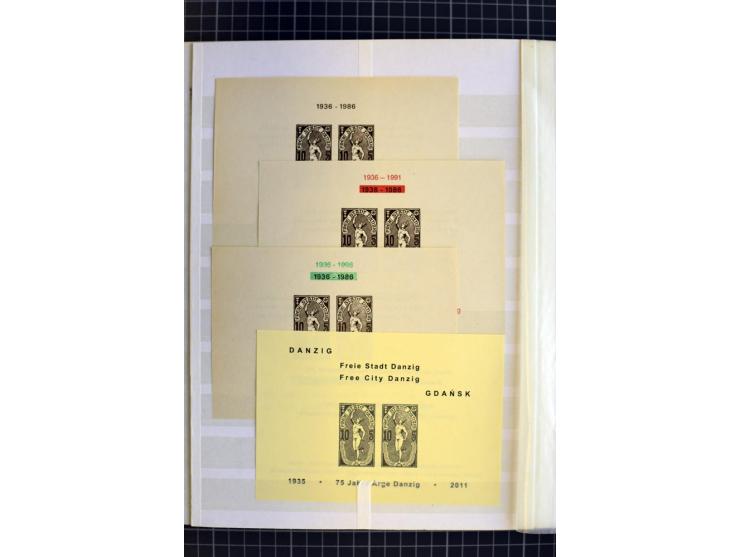 1920/1939, meist ungebrauchte/postfrische und gestempelte Sammlung mit netten Stempelteil ab Preußen im Steckbuch, dabei Mark