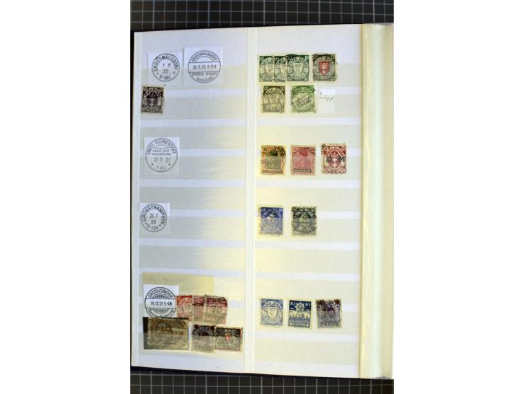 1920/1939, meist ungebrauchte/postfrische und gestempelte Sammlung mit netten Stempelteil ab Preußen im Steckbuch, dabei Mark