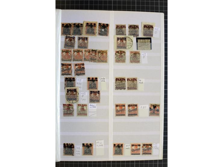 1920/1939, meist ungebrauchte/postfrische und gestempelte Sammlung mit netten Stempelteil ab Preußen im Steckbuch, dabei Mark