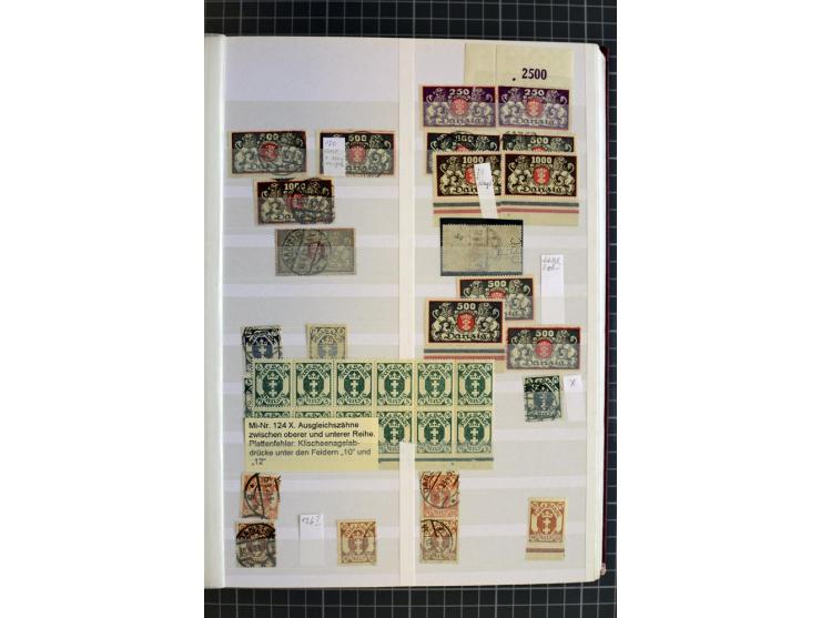 1920/1939, meist ungebrauchte/postfrische und gestempelte Sammlung mit netten Stempelteil ab Preußen im Steckbuch, dabei Mark