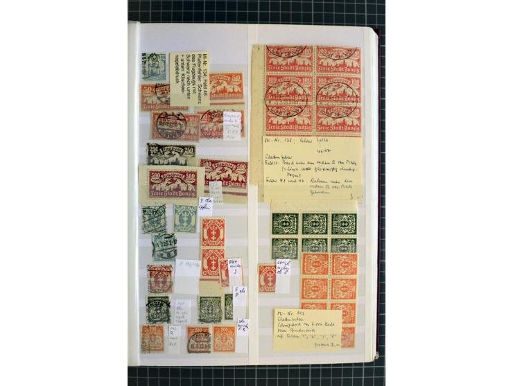 1920/1939, meist ungebrauchte/postfrische und gestempelte Sammlung mit netten Stempelteil ab Preußen im Steckbuch, dabei Mark
