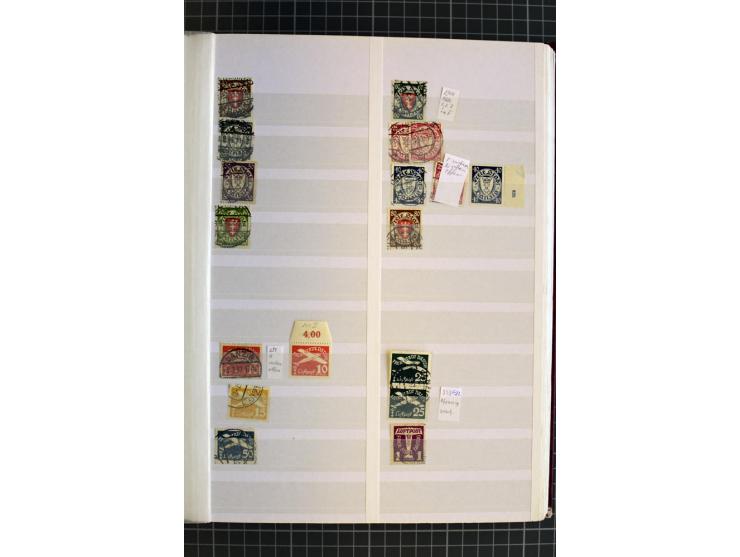 1920/1939, meist ungebrauchte/postfrische und gestempelte Sammlung mit netten Stempelteil ab Preußen im Steckbuch, dabei Mark