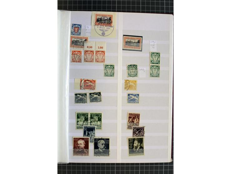 1920/1939, meist ungebrauchte/postfrische und gestempelte Sammlung mit netten Stempelteil ab Preußen im Steckbuch, dabei Mark