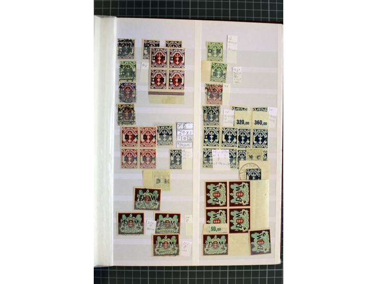 1920/1939, meist ungebrauchte/postfrische und gestempelte Sammlung mit netten Stempelteil ab Preußen im Steckbuch, dabei Mark