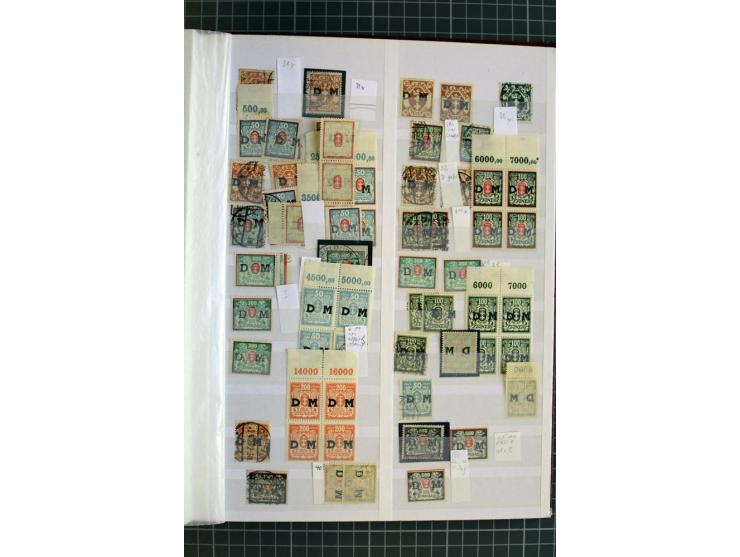 1920/1939, meist ungebrauchte/postfrische und gestempelte Sammlung mit netten Stempelteil ab Preußen im Steckbuch, dabei Mark