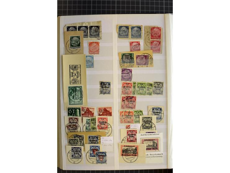 1920/1939, meist ungebrauchte/postfrische und gestempelte Sammlung mit netten Stempelteil ab Preußen im Steckbuch, dabei Mark