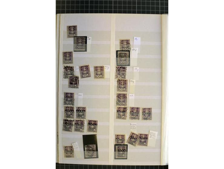 1920/1939, meist ungebrauchte/postfrische und gestempelte Sammlung mit netten Stempelteil ab Preußen im Steckbuch, dabei Mark