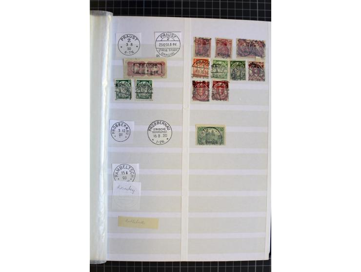 1920/1939, meist ungebrauchte/postfrische und gestempelte Sammlung mit netten Stempelteil ab Preußen im Steckbuch, dabei Mark