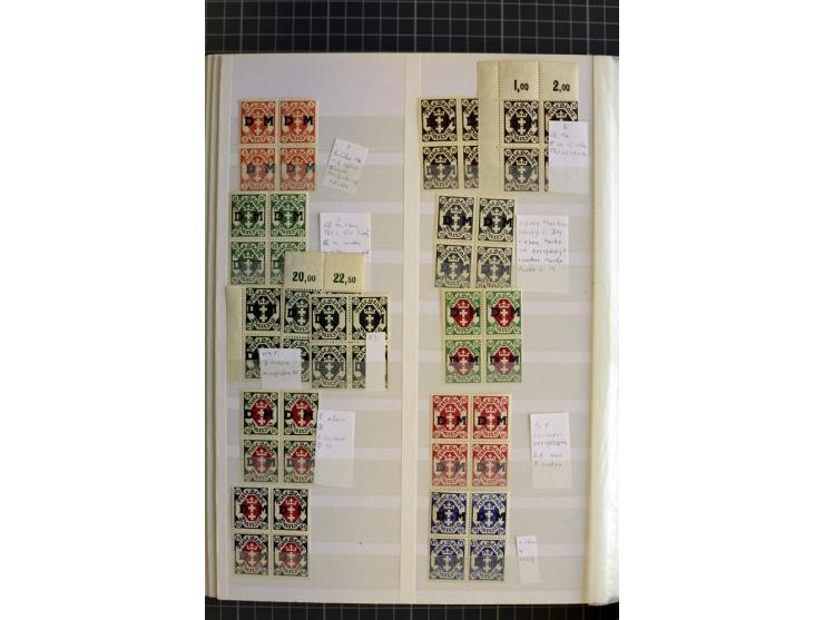 1920/1939, meist ungebrauchte/postfrische und gestempelte Sammlung mit netten Stempelteil ab Preußen im Steckbuch, dabei Mark