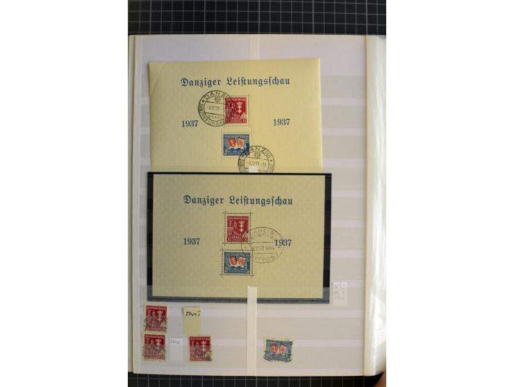 1920/1939, meist ungebrauchte/postfrische und gestempelte Sammlung mit netten Stempelteil ab Preußen im Steckbuch, dabei Mark
