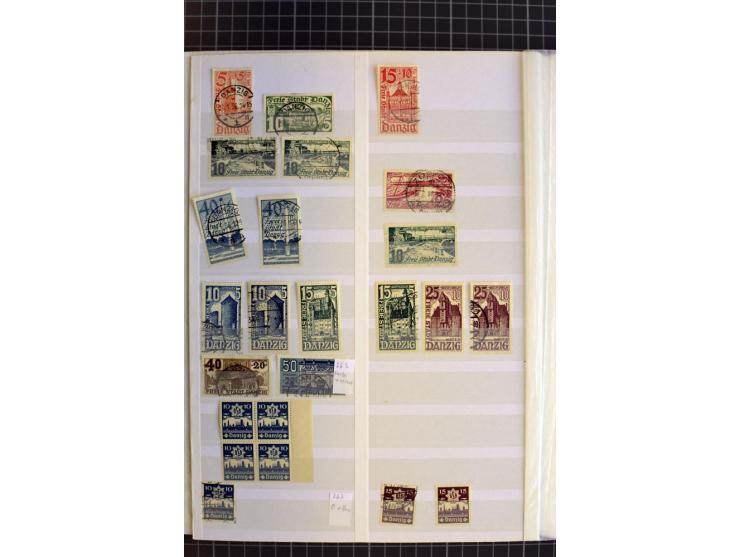1920/1939, meist ungebrauchte/postfrische und gestempelte Sammlung mit netten Stempelteil ab Preußen im Steckbuch, dabei Mark