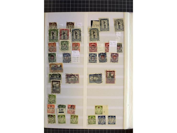 1920/1939, meist ungebrauchte/postfrische und gestempelte Sammlung mit netten Stempelteil ab Preußen im Steckbuch, dabei Mark