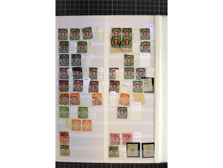 1920/1939, meist ungebrauchte/postfrische und gestempelte Sammlung mit netten Stempelteil ab Preußen im Steckbuch, dabei Mark