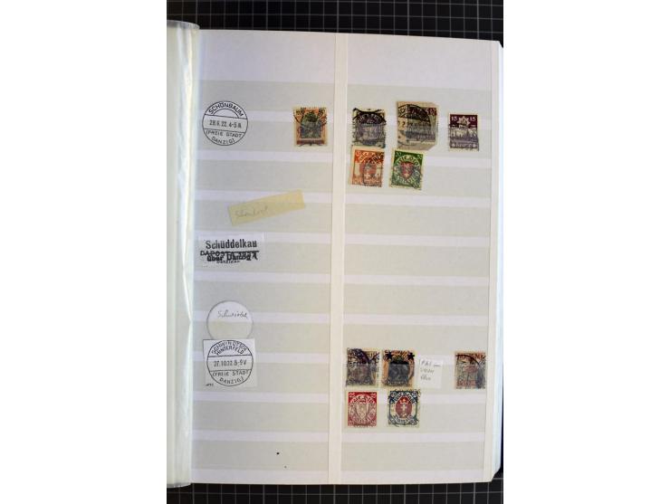 1920/1939, meist ungebrauchte/postfrische und gestempelte Sammlung mit netten Stempelteil ab Preußen im Steckbuch, dabei Mark