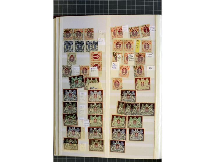1920/1939, meist ungebrauchte/postfrische und gestempelte Sammlung mit netten Stempelteil ab Preußen im Steckbuch, dabei Mark