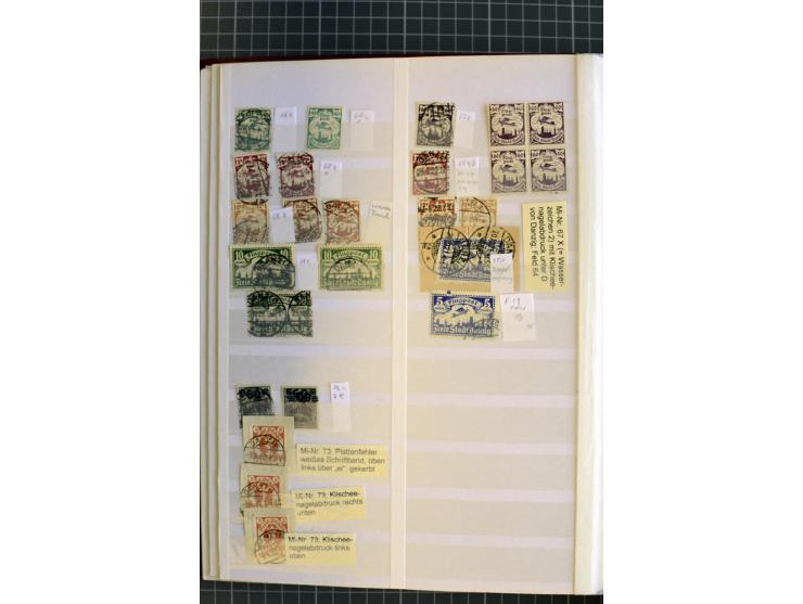 1920/1939, meist ungebrauchte/postfrische und gestempelte Sammlung mit netten Stempelteil ab Preußen im Steckbuch, dabei Mark