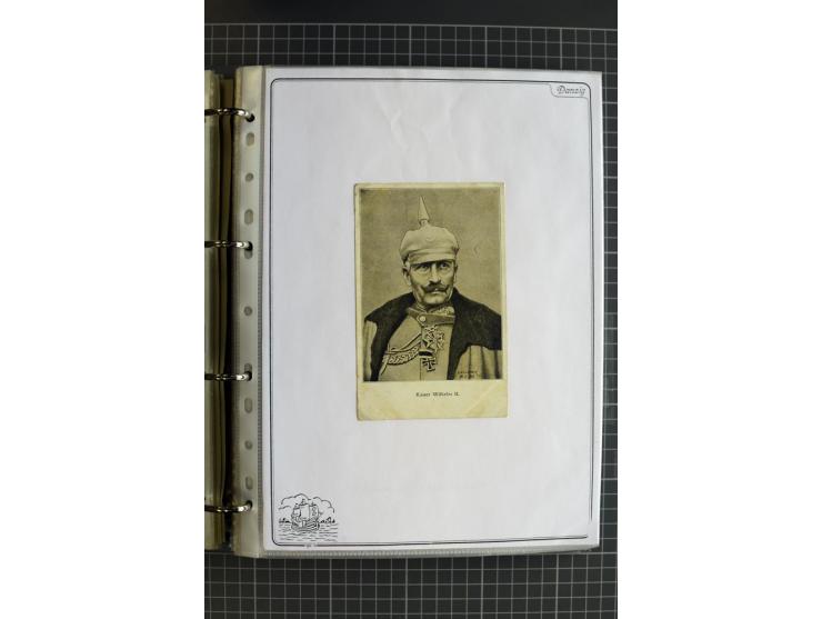 1914/1945, sehr umfangreiche Sammlung "Feldpost in Danzig" mit einigen hundert Briefen und Karten, dabei I. WK. mit interessa