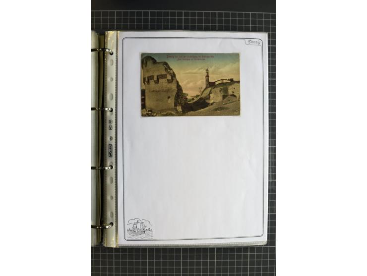 1914/1945, sehr umfangreiche Sammlung "Feldpost in Danzig" mit einigen hundert Briefen und Karten, dabei I. WK. mit interessa