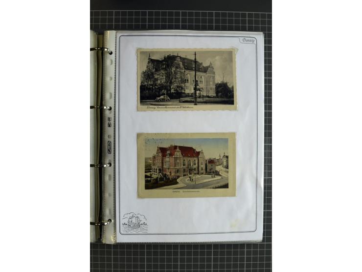 1914/1945, sehr umfangreiche Sammlung "Feldpost in Danzig" mit einigen hundert Briefen und Karten, dabei I. WK. mit interessa