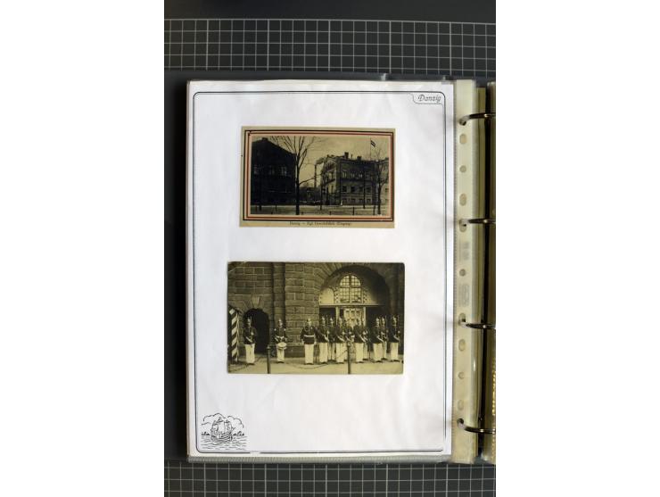 1914/1945, sehr umfangreiche Sammlung "Feldpost in Danzig" mit einigen hundert Briefen und Karten, dabei I. WK. mit interessa