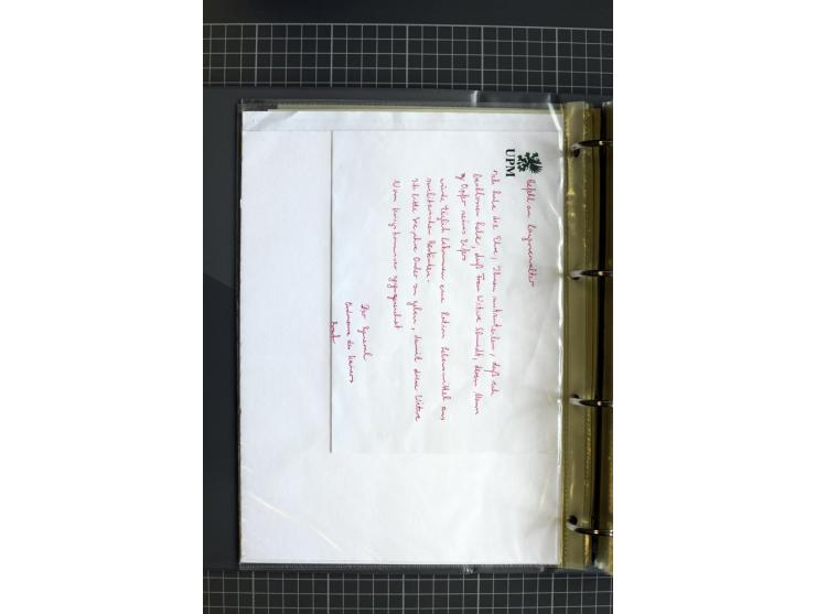 1914/1945, sehr umfangreiche Sammlung "Feldpost in Danzig" mit einigen hundert Briefen und Karten, dabei I. WK. mit interessa
