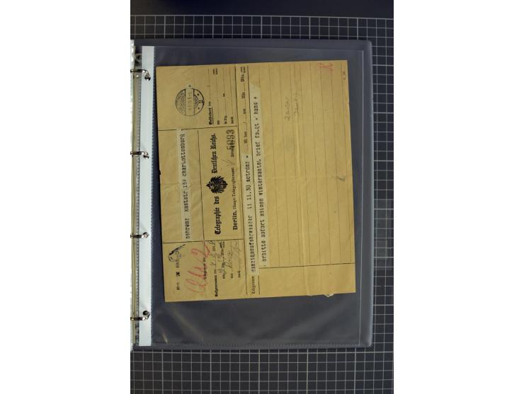 1914/1945, sehr umfangreiche Sammlung "Feldpost in Danzig" mit einigen hundert Briefen und Karten, dabei I. WK. mit interessa