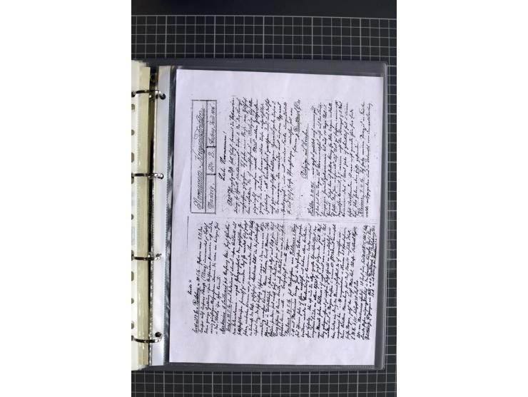 1914/1945, sehr umfangreiche Sammlung "Feldpost in Danzig" mit einigen hundert Briefen und Karten, dabei I. WK. mit interessa